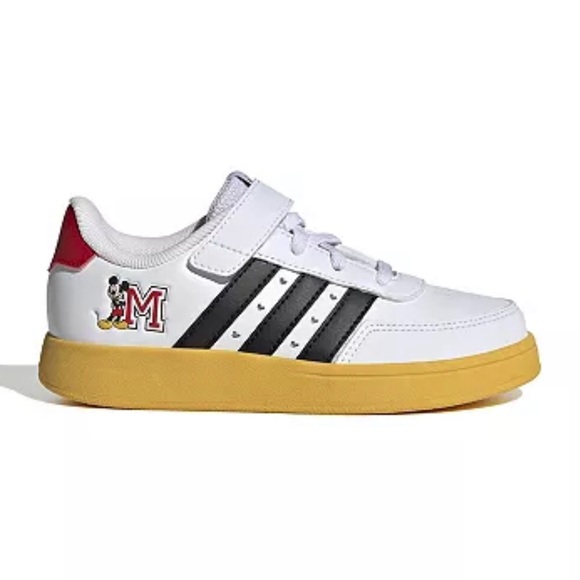 Adidas x Disney's Mickey Mouse Breaknet Lifestyle Shoes Size 5 Boys or Girls - Picture 2 of 7